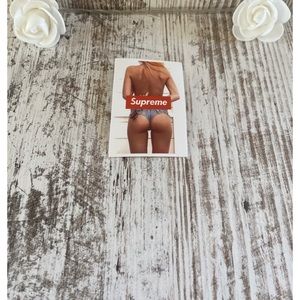 Brand new Supreme sticker